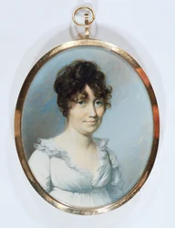 ブラント家の婦人（象牙のトイレとガッシュ）